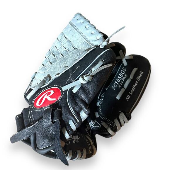Rawlings Baseball Glove Youth Right Hand Catch Sure Catch SC105BGB Size 10.5 In. - Picture 12 of 13